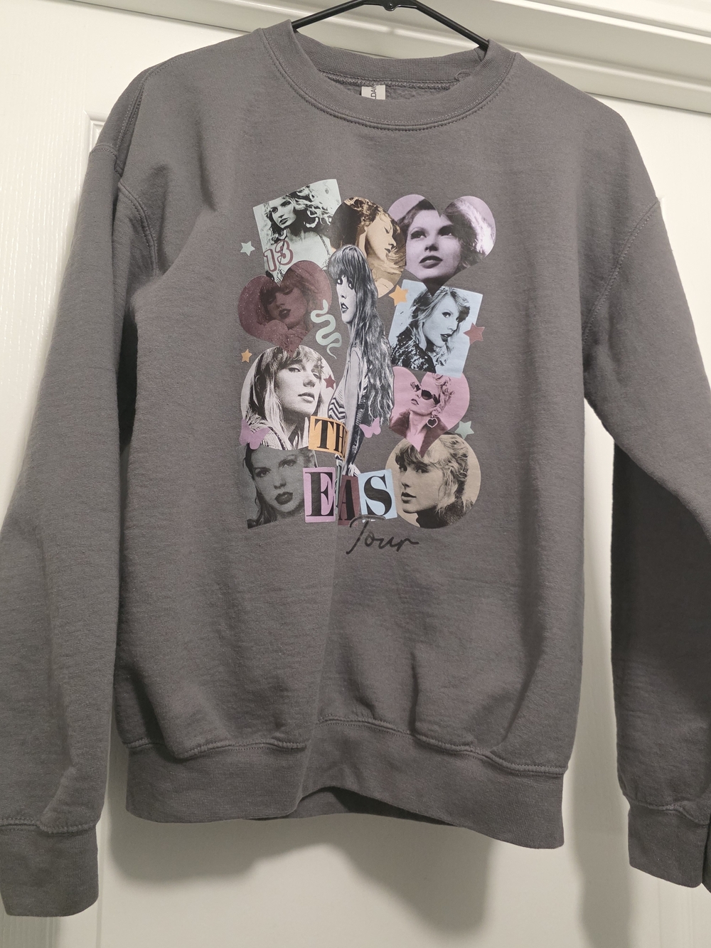 Gray Graphic Crewneck Sweatshirt - The Eras Tour